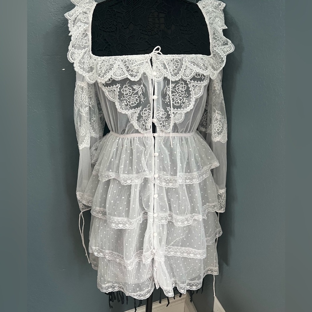 Vintage Wedding Slip Dress Lingerie